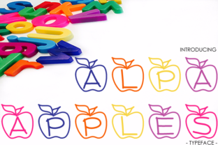 Alpha Apples: A Playful Font for Creative Classrooms