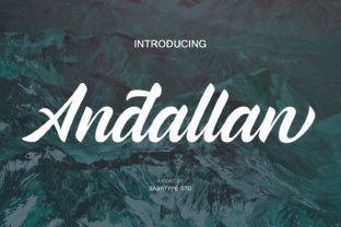 Andallan: A Stylish Font for Modern Workflows