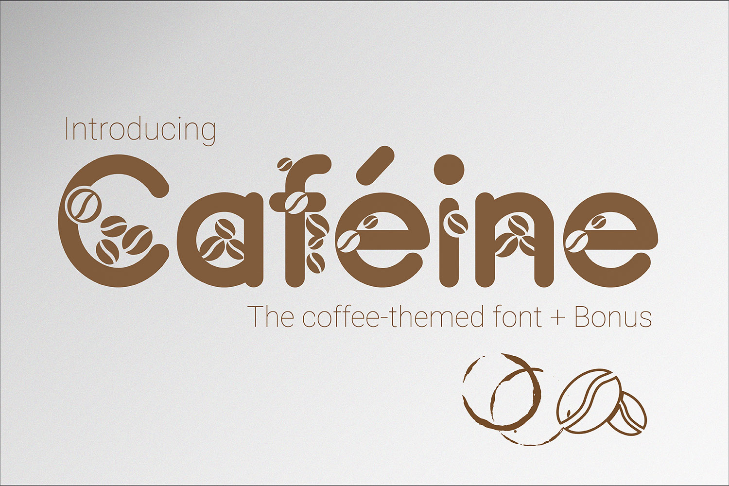 Caféine: A Coffee-Themed Font That Brews Creativity
