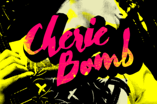 Cherie Bomb: A Handmade Brush Font with a Punk-Rock Soul