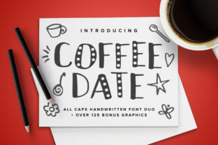 COFFEE DATE: A HANDWRITTEN FONT WITH CUTE STYLE