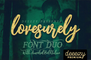 Discover the Charm of Lovesurely: A Vintage Font Duo for Modern Design