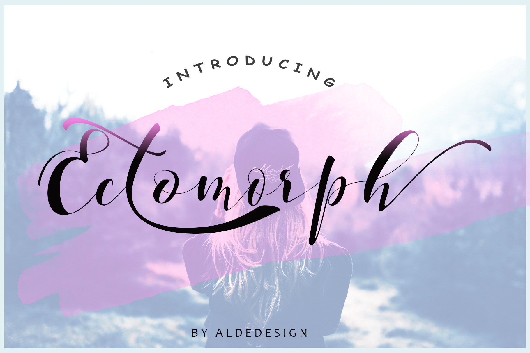 Embracing Ectomorph: A Handwritten Script for Modern Design