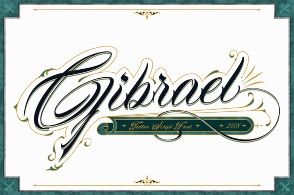 Gibrael: A Refined Calligraphy Font for Strategic Design
