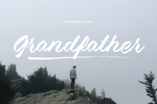 Grandfather: A Handwritten Brush Script Font Inspired by Nature