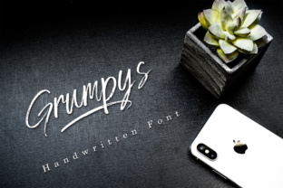 Grumpys: A Bold Handwritten Font for Creative Projects
