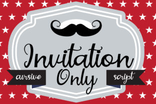 Invitation Only: A Versatile Script Font for Formal and Casual Designs