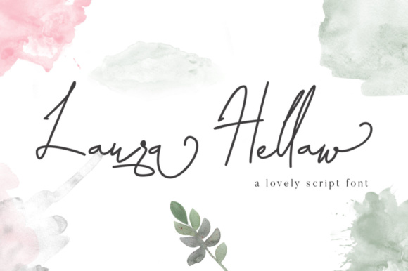 Laura Hellaw: A Stylish Script Font for Modern Design