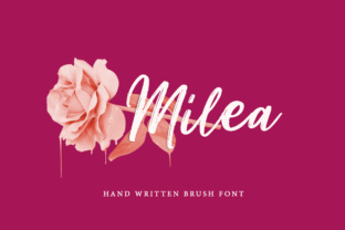 Milea: A Rustic Script for Creative Expression