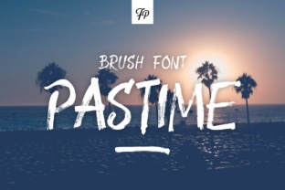 Pastime: A Handmade Font with Creative Flexibility