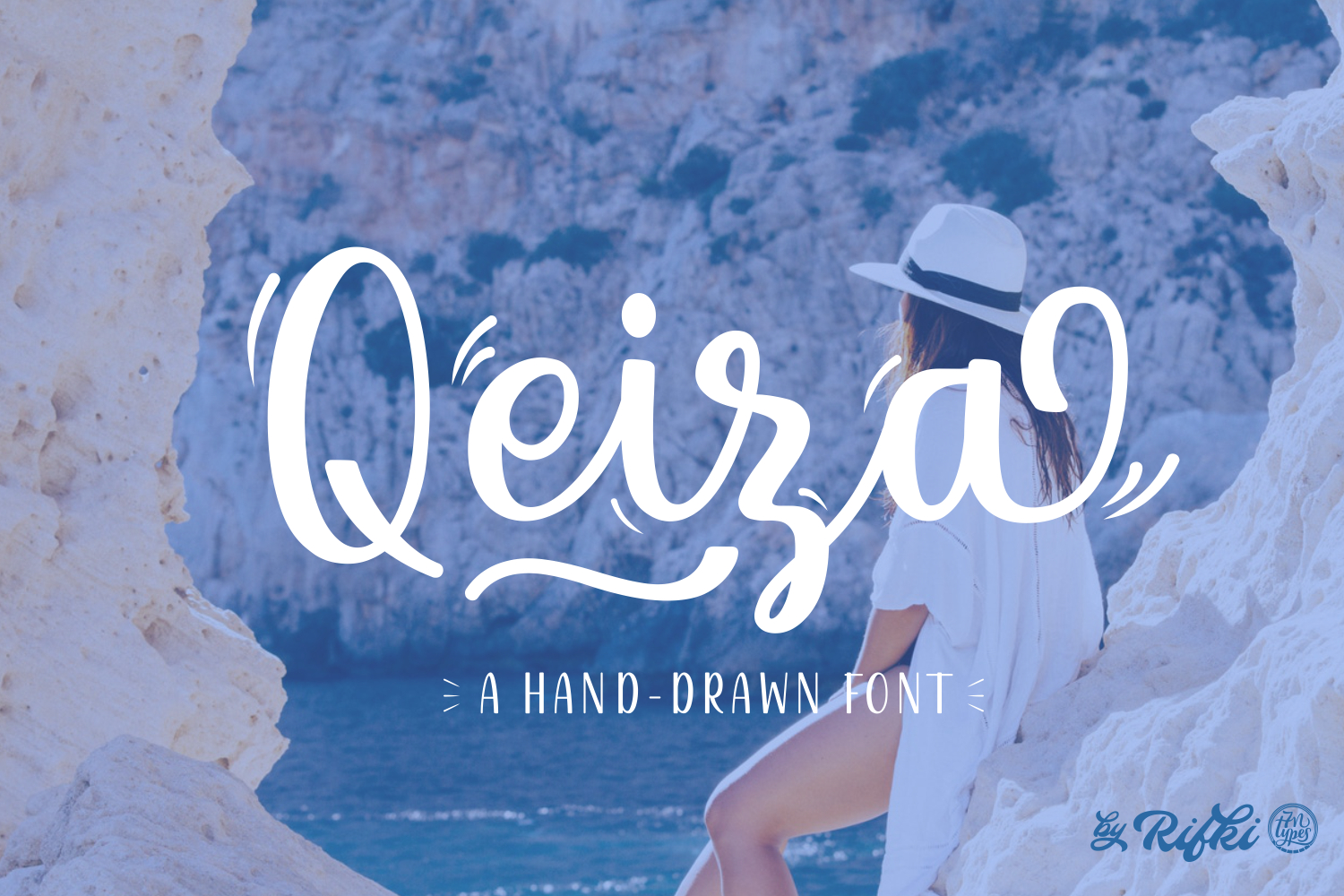 Qeiza: A Handwritten Script Font for Personalized Design