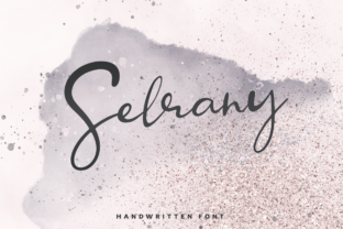 Selrany: A Fresh, Summery Calligraphy Font