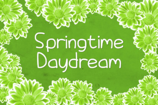 Springtime Daydream: A Handwritten Script for Creative Expression