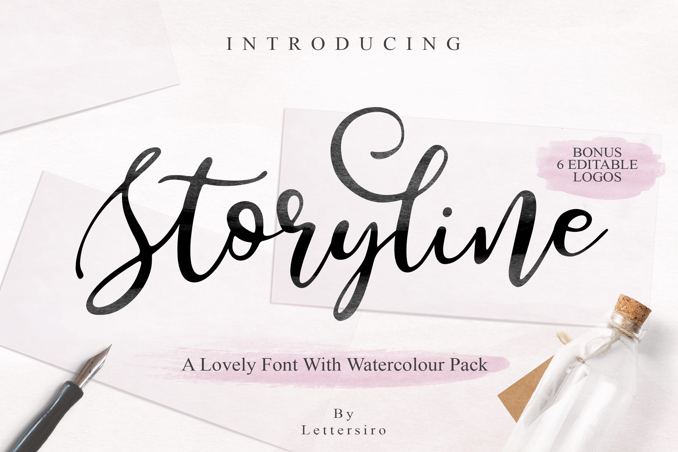 Storyline: A Font for Timeless Elegance