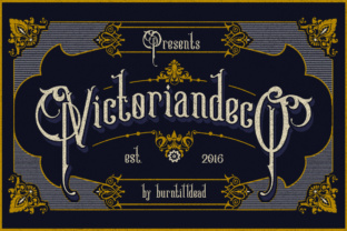 Victoriandeco: A Timeless Typographic Choice for Modern and Historical Designs